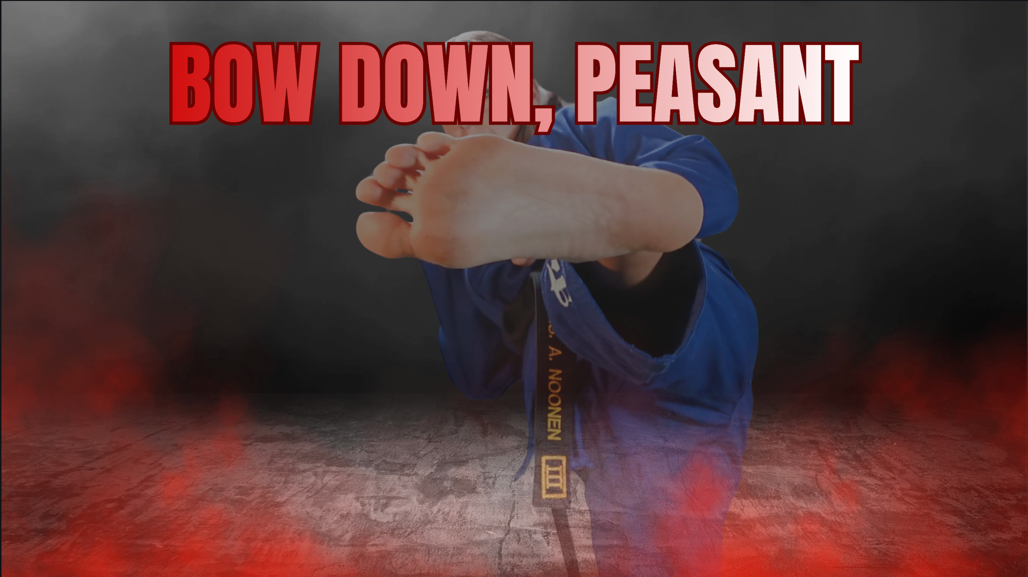 Humiliating Foot Worship